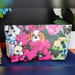 Marc Tetro Puppy Print Clutch